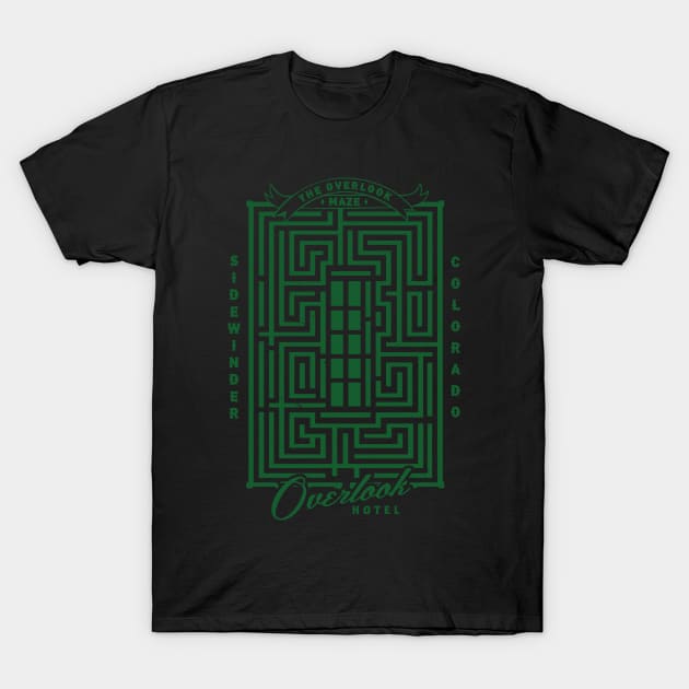 Overlook Hedge Maze T-Shirt by MindsparkCreative